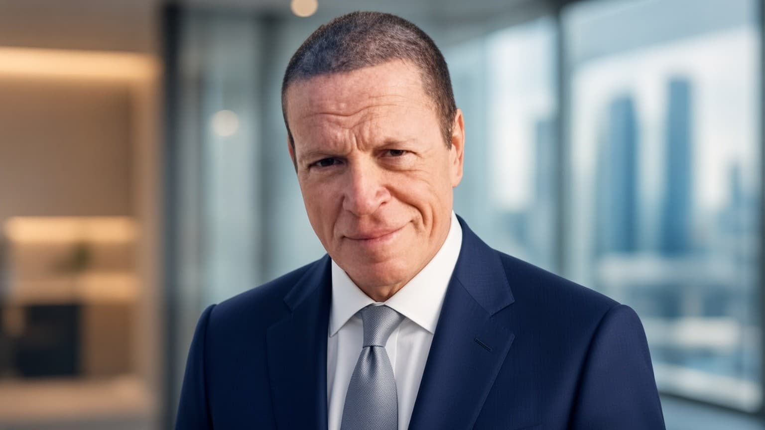 Portrait of Shlomi Pilo, Chief Executive Officer of Raphael Pharmaceutical