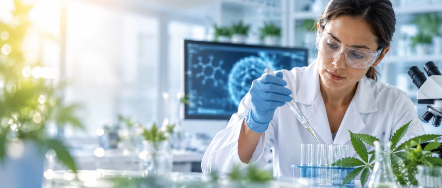 Representative laboratory research setting