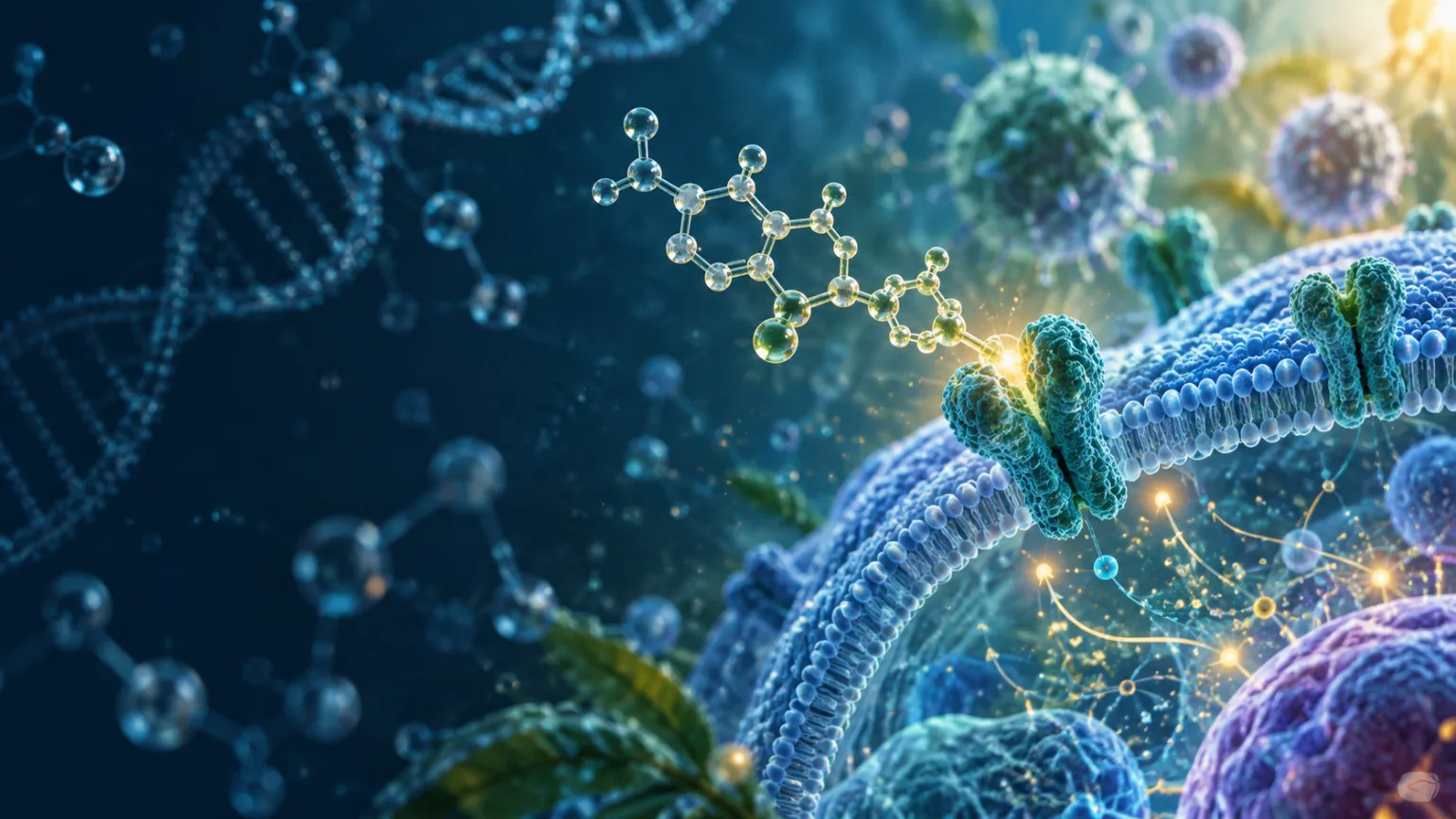 Laboratory imagery illustrating Raphael’s research story